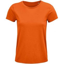 Koszulka Damska/pań Crusader. Brązowe bluzki SOL'S, s, bez wzorów, sportowe, bez kołnierzyka, bez ramiączek. Za 37.99 zł.