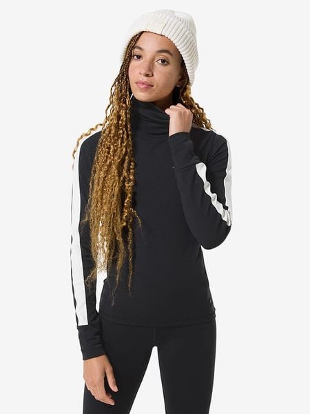 Super.natural Golf "Bunny" w kolorze czarnym rozmiar: XS. Czarne golfy super.natural, xs, bez wzorów, z wełny, bez ramiączek. Za 295.99 zł.