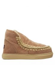 Mou Śniegowce Eskimo Sneaker FW111000A Beżowy. Brązowe trapery i śniegowce Mou, ze skóry. Za 1,099.00 zł.