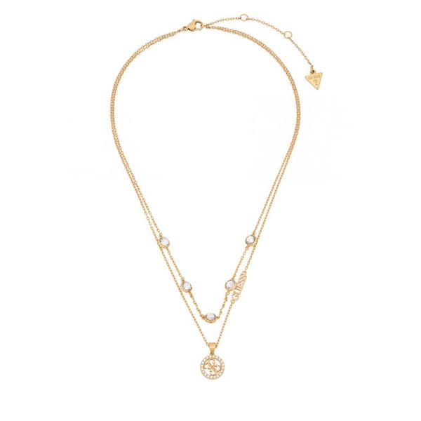 Naszyjnik Guess. Żółte naszyjniki Guess, złote. Za 349.99 zł.