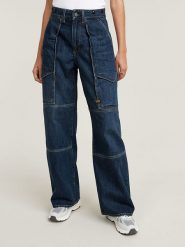 G-Star Dżinsy "Barrel Utility" - Loose fit - w kolorze niebieskim rozmiar: W28/L32. Niebieskie jeansy G-Star, l, z aplikacjami, z podwyższonym stanem. Za 283.48 zł.