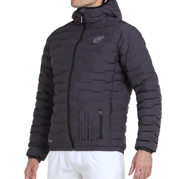 Anorack Parka Bullpadel Bueu. Czarne parki bullpadel, s, bez kaptura. Za 556.99 zł.