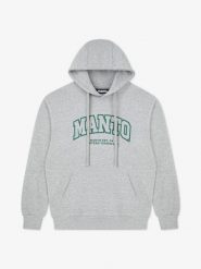 MANTO bluza z kapturem VARSITY 26 melanż. Szare bluzy MANTO, m, bez wzorów, z bawełny, z kapturem. Za 249.00 zł.