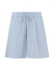 Becksöndergaard Szorty w kolorze błękitnym rozmiar: XS. Niebieskie szorty Becksöndergaard, bez wzorów, z bawełny, z podwyższonym stanem. Za 82.99 zł.