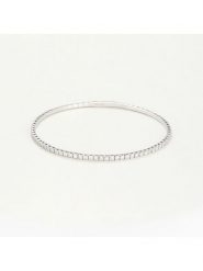 DIAMANTA Złota bransoletka "Alessia" z diamentami rozmiar: onesize. Szare bransoletki DIAMANTA, z diamentem, złote. Za 6,633.99 zł.