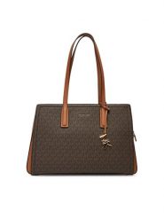 MICHAEL Michael Kors Torebka Laila 30S5G9IT2B Brązowy. Brązowe torebki klasyczne MICHAEL Michael Kors, bez wzorów, z materiału, bez dodatków. Za 799.99 zł.