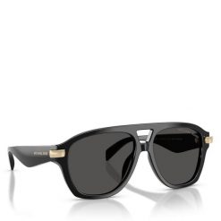 Okulary przeciwsłoneczne Michael Kors. Czarne okulary przeciwsłoneczne Michael Kors, bez wzorów. Za 684.99 zł.