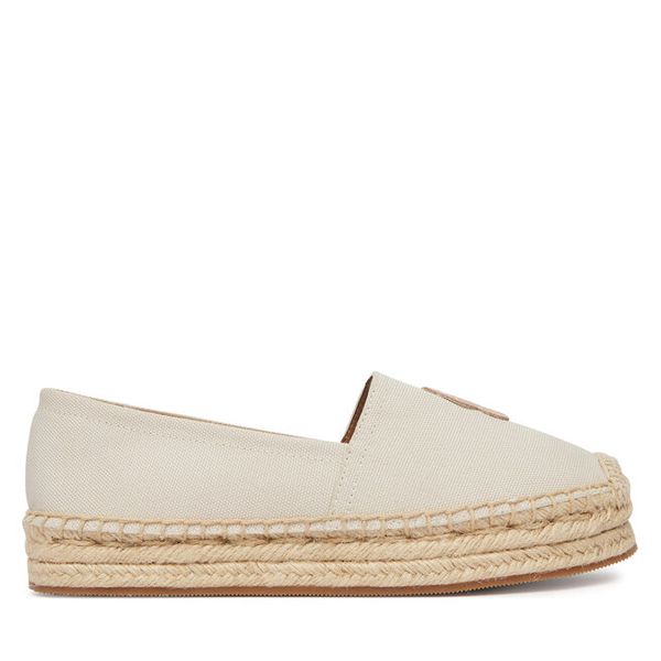 Espadryle BOSS. Brązowe espadryle Boss, bez wzorów, bez obcasa, bez zapięcia. Za 629.99 zł.
