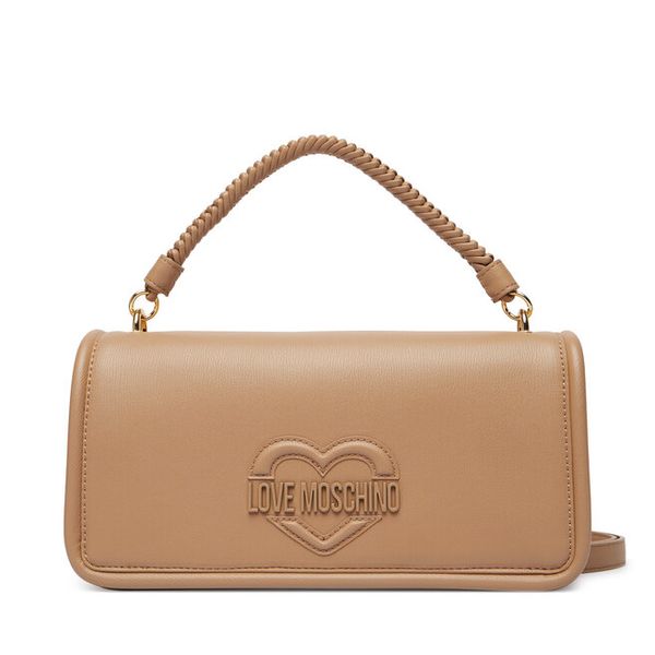 Torebka LOVE MOSCHINO. Brązowe torebki klasyczne Love Moschino, bez wzorów, bez dodatków. Za 1,009.00 zł.