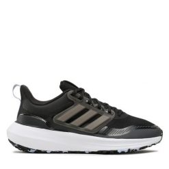 Buty do biegania adidas. Czarne obuwie sportowe Adidas, bez zapięcia, do biegania. Za 269.99 zł.