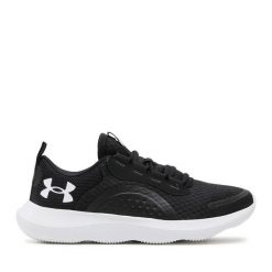 Buty do biegania Under Armour. Czarne obuwie sportowe Under Armour, bez zapięcia, do biegania. Za 199.99 zł.