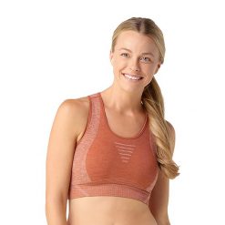 Biustonosz termoaktywny Smartwool Intraknit Racerback. Brązowe bielizna sportowa Smartwool, s, bez wzorów. Za 239.99 zł.