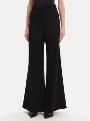 ACCESS FASHION Spodnie palazzo 53-5136-117 Czarny Regular Fit. Czarne spodnie materiałowe ACCESS FASHION, bez wzorów, z materiału. Za 299.99 zł.