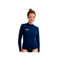 Damska koszulka z długim rękawem Jobe Sports Rash Guard. Niebieskie bluzki JOBE, s, bez wzorów, sportowe, bez kołnierzyka, bez ramiączek. Za 231.50 zł.