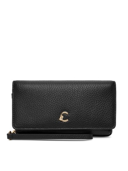 Coccinelle Torebka SSL Coccinelle C-Me E5 SSL 19 03 01 Czarny. Czarne kopertówki Coccinelle, bez wzorów, ze skóry, bez dodatków. Za 489.99 zł.