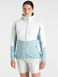 Dare 2b Kurtka hybrydowa "Altimeter II" w kolorze biało-błękitnym rozmiar: 40. Białe kurtki sportowe Dare 2b, bez wzorów, bez kaptura, outdoorowe. Za 202.03 zł.