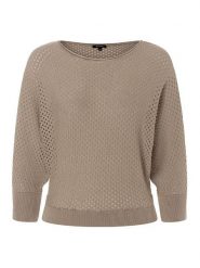 More & More Sweter w kolorze jasnobrązowym rozmiar: 36. Brązowe swetry More & More, s, bez wzorów, z wiskozy, bez ramiączek. Za 104.95 zł.