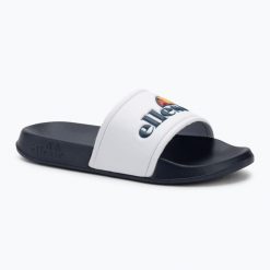 Klapki damskie Ellesse Duke. Białe klapki Ellesse, bez wzorów, bez obcasa. Za 59.99 zł.