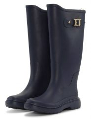 Ilse Jacobsen Kalosze w kolorze granatowym rozmiar: 40. Niebieskie kalosze Ilse Jacobsen, bez wzorów, z materiału. Za 185.76 zł.