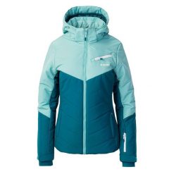 Kurtka narciarska damska Helmer. Niebieskie kurtki narciarskie Hi-tec, m, bez wzorów, bez kaptura, narciarskie. Za 485.99 zł.
