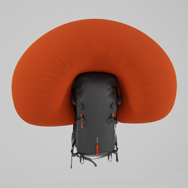 Plecak narciarski Wedze Airbag Freeride 30 l (bez naboju). Szare plecaki WED'ZE, bez wzorów, z neoprenu. Za 2,099.00 zł.