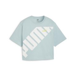 Puma Koszulka Power Cropped 67789622. Niebieskie koszulki sportowe Puma, bez wzorów, bez ramiączek. Za 69.99 zł.