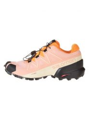 SALOMON Buty "Speedcross 5" w kolorze pomarańczowym do biegania rozmiar: 38 2/3. Pomarańczowe obuwie sportowe Salomon, bez zapięcia, do biegania. Za 272.31 zł.