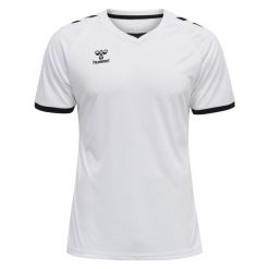 HUMMEL bluzka sportowa CORE VOLLEY TEE. Białe koszulki sportowe Hummel, bez wzorów, bez ramiączek, do piłki nożnej. Za 83.99 zł.