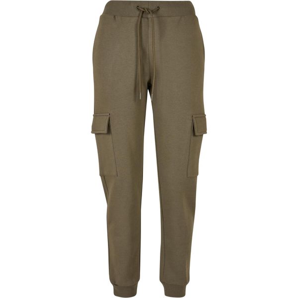 Damski kombinezon typu cargo jogging Urban Classics GT. Zielone spodnie dresowe Urban Classics, bez wzorów, do biegania. Za 244.50 zł.