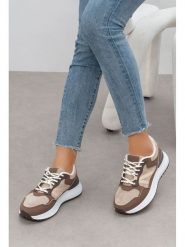 C'M Sneakersy w kolorze brązowo-beżowym rozmiar: 41. Brązowe trampki C'M, bez wzorów, bez zapięcia. Za 149.95 zł.