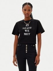 MET T-Shirt M10 261TS Czarny Regular Fit. Czarne t-shirty MET, m, bez wzorów, z bawełny, bez kołnierzyka, bez ramiączek. Za 129.99 zł.