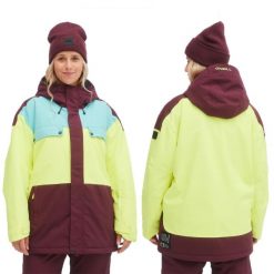 Kurtka zimowa na narty i snowboard damska O'Neill 20K. Kurtki narciarskie O'Neill, bez wzorów, bez kaptura, narciarskie. Za 399.00 zł.