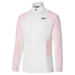 Damska bluza dresowa Mizuno Front Shadow. Białe bluzy Mizuno, l, bez wzorów, z dresówki, bez kaptura. Za 364.20 zł.