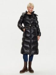 BOSS Płaszcz zimowy Pamaxi3 50524624 Czarny Regular Fit. Czarne płaszcze Boss, na zimę, bez wzorów, z syntetyku, bez kaptura. Za 1,959.00 zł.