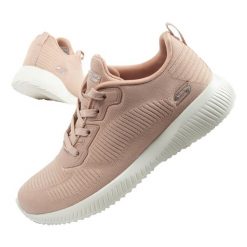 Buty sportowe damskie Skechers Bobs Squad-Tough Talk. Czerwone obuwie sportowe Skechers, bez zapięcia. Za 219.00 zł.