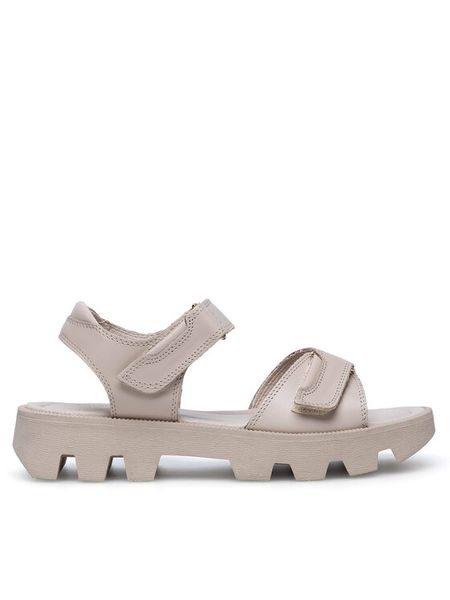 Lasocki Sandały GENUA ARC-HANKA-08 Beżowy. Brązowe sandały Lasocki, bez wzorów, ze skóry, bez obcasa, na płaskiej podeszwie, bez zapięcia. Za 159.99 zł.