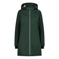 Płaszcz damski turystyczne CMP 32Z1406. Niebieskie płaszcze CMP, l, bez wzorów, bez kaptura. W wyprzedaży za 349.99 zł.