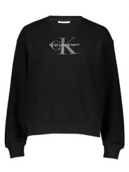 Calvin Klein Bluza w kolorze czarnym rozmiar: L. Czarne bluzy Calvin Klein, l, bez wzorów, bez kaptura. Za 191.95 zł.