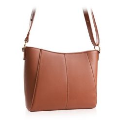 Torebka damska na ramię MILEY BETLEWSKI® koniakowy. Torby na ramię bez wzorów, wizytowe, na ramię, bez dodatków. Za 76.26 zł.