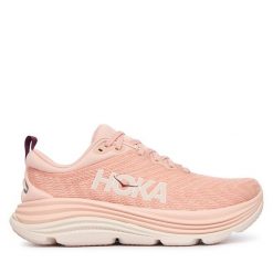 Buty do biegania Hoka. Czerwone obuwie sportowe HOKA, bez zapięcia, do biegania. Za 749.99 zł.