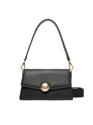 Lacoste Torebka NF5105IT Czarny. Czarne listonoszki Lacoste, bez wzorów, ze skóry, bez dodatków. Za 1,259.00 zł.