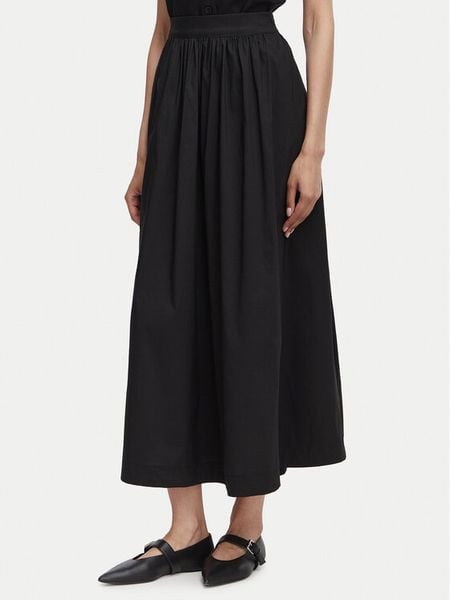 Vero Moda Spódnica maxi Friba 10346845 Czarny Regular Fit. Czarne spódnice Vero Moda, xs, bez wzorów, z bawełny, maxi. Za 137.99 zł.