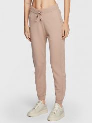 Liu Jo Sport Spodnie dzianinowe TF2106 MA63M Beżowy Regular Fit. Brązowe spodnie materiałowe Liu Jo Sport, m, bez wzorów, z dzianiny. Za 219.99 zł.