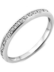 Rinani Złoty pierścionek z diamentami rozmiar: 50. Szare pierścionki Rinani, z diamentem, złote. Za 1,187.99 zł.