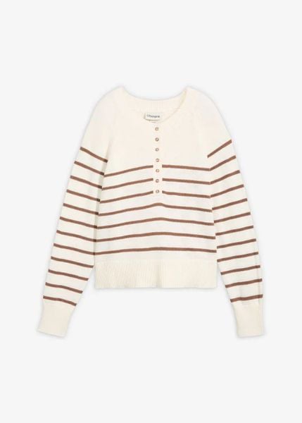 Sweter z czystej bawełny. Białe swetry bonprix, bez wzorów, z bawełny, bez ramiączek. Za 109.99 zł.