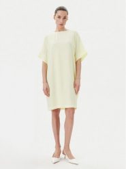 Bruuns Bazaar Sukienka codzienna Gigi BBW3477N Żółty Loose Fit. Żółte sukienki Bruuns Bazaar, na co dzień, bez wzorów, z wiskozy, bez kołnierzyka, bez ramiączek, proste. Za 229.99 zł.