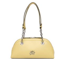 Torebka KARL LAGERFELD. Żółte torebki klasyczne KARL LAGERFELD, bez wzorów, bez dodatków. Za 1,499.00 zł.