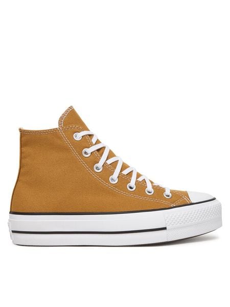 Converse Trampki Chuck Taylor All Star Lift Platform A16103C Pomarańczowy. Brązowe trampki Converse, bez wzorów, z materiału, bez zapięcia. Za 318.99 zł.