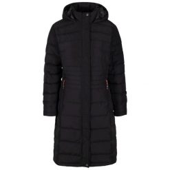 Parka dla kobiet Trespass Bitsy. Czarne parki Trespass, na zimę, xl, z polaru, eleganckie, bez kaptura. Za 574.54 zł.