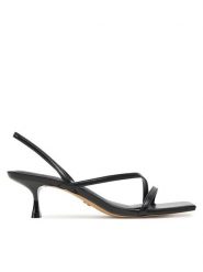 Aldo Sandały Ferra 13966759 Czarny. Czarne sandały Aldo, bez wzorów, ze skóry, bez obcasa, na szpilce, bez zapięcia. Za 329.99 zł.